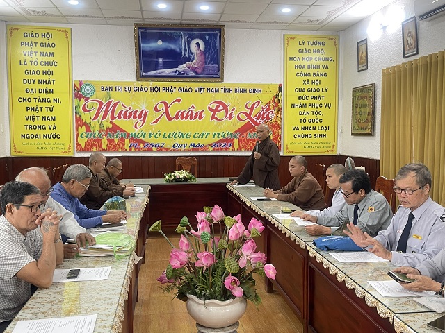 Ban Hướng dẫn Phật tử tỉnh họp tổng kết Phật sự năm 2022